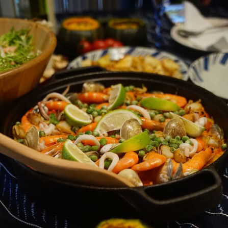 【曼食慢语】Seafood Paella 西班牙海鲜饭