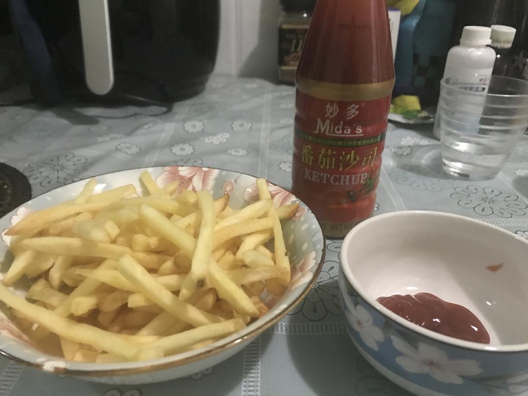 黄金薯条的做法