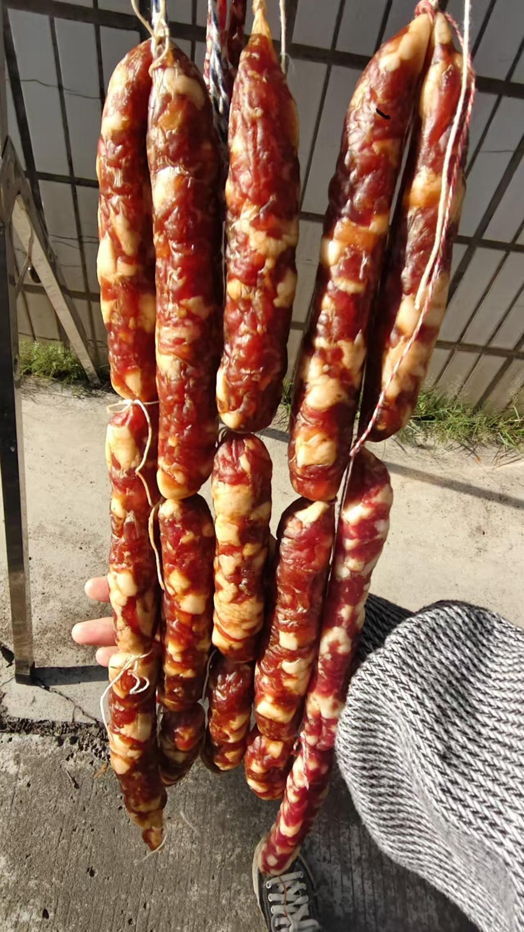 自制广式香肠，用了10年的配方，好吃零失败