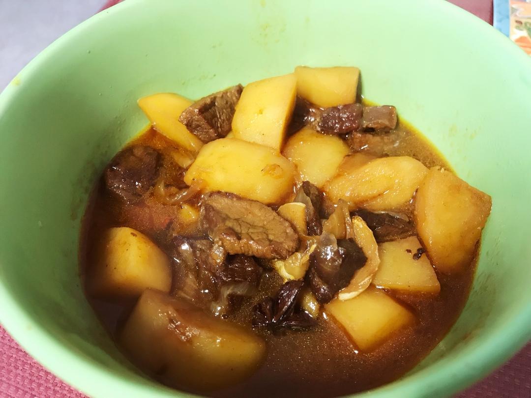 土豆烧牛肉