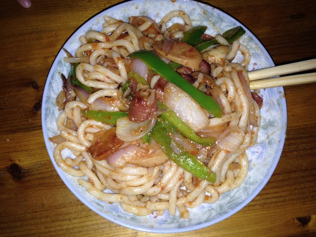 番茄肉酱意大利面（简易版本）