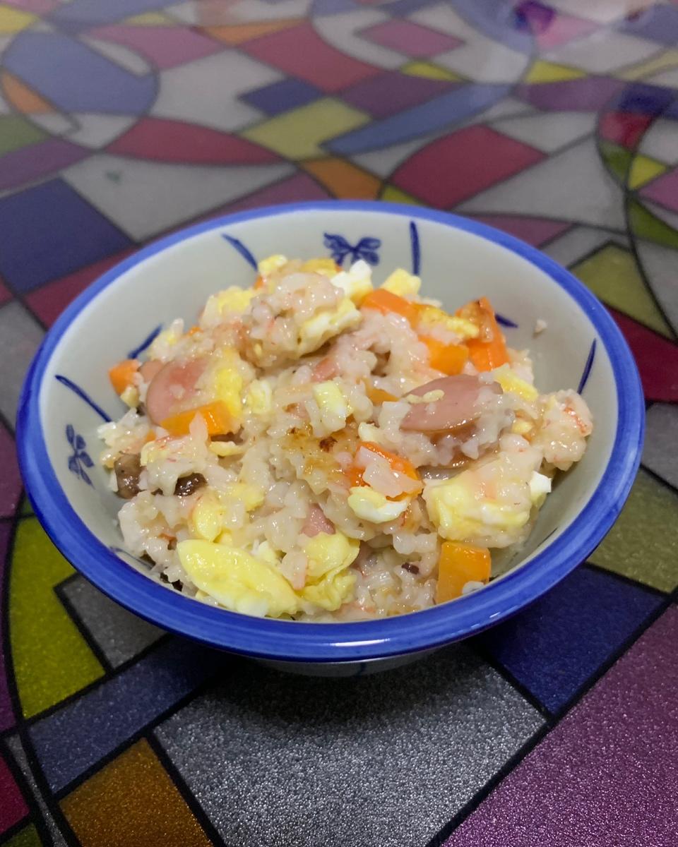 蒜香沙拉酱炒饭