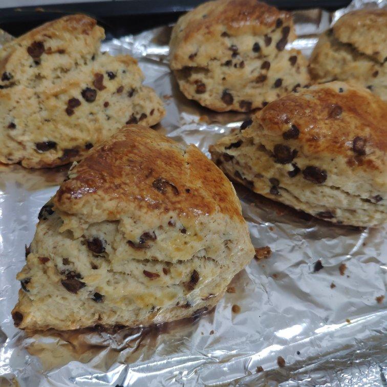 完胜星巴克的超美味酥脆司康 super easy crunched scone