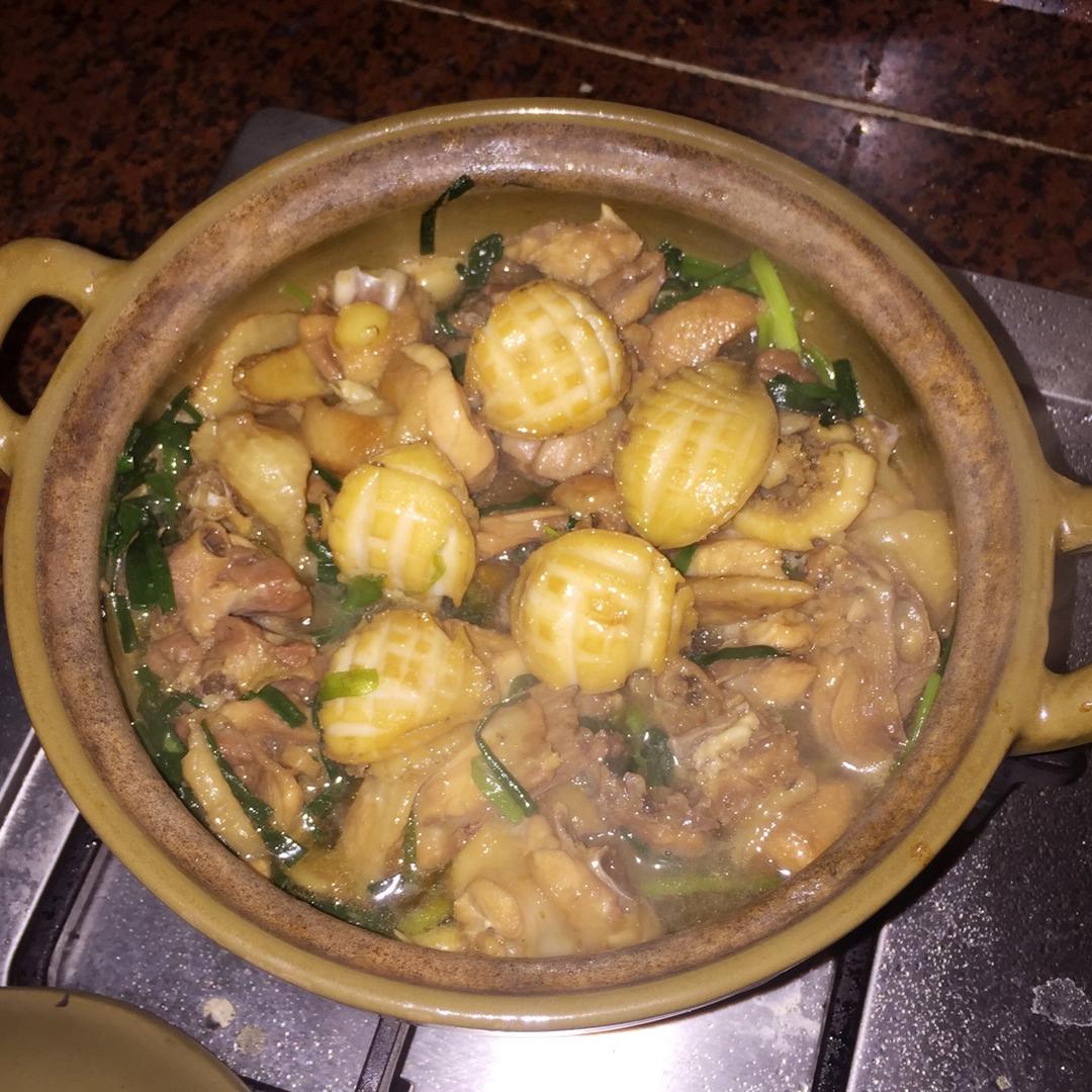 鲍鱼鸡煲