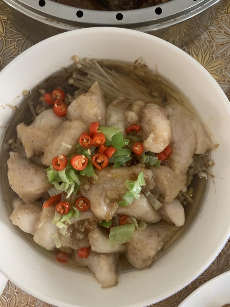 🔥吃不胖❗️蒜蓉粉丝龙利鱼❗️