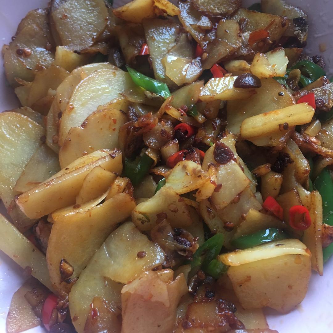 干锅土豆片