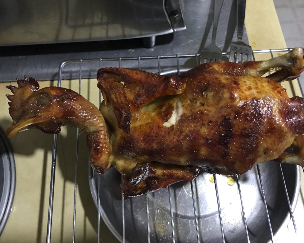 烤全鸡的做法