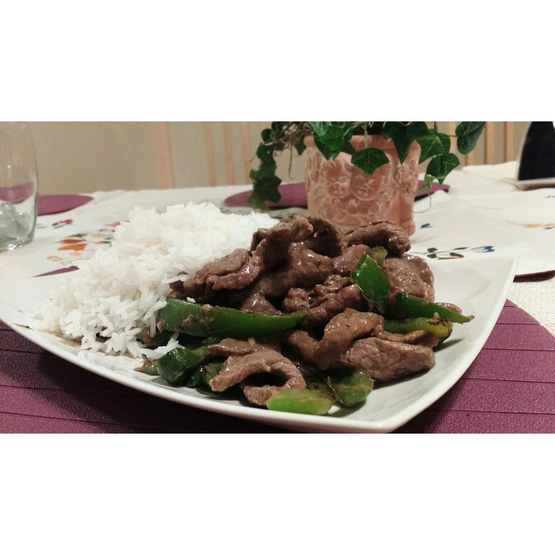 青椒牛柳