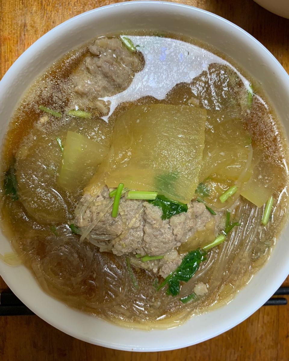 羊肉丸子冬瓜汤