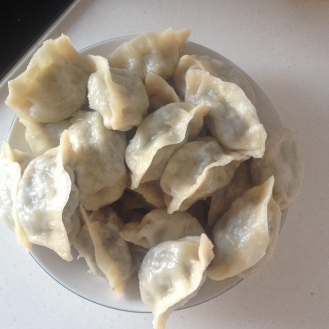 香菇肉馅饺子