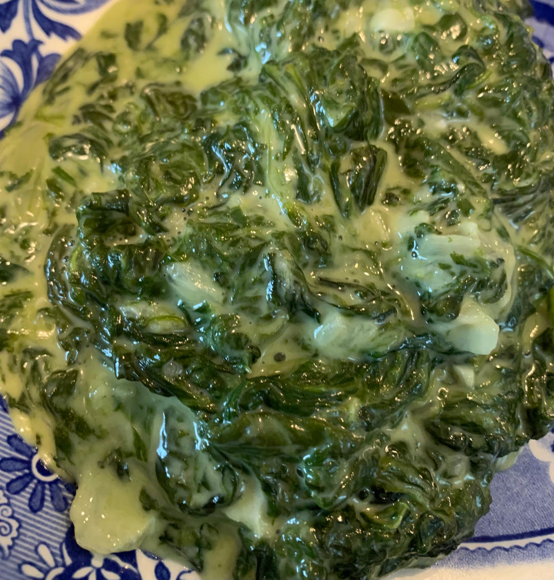 奶油菠菜 Creamed Spanich