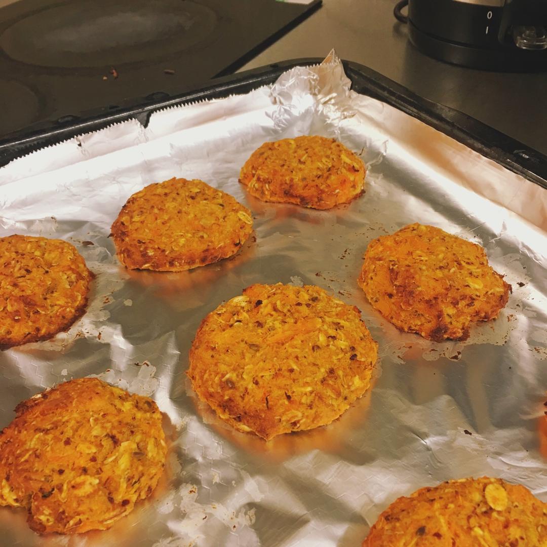 红薯燕麦饼
