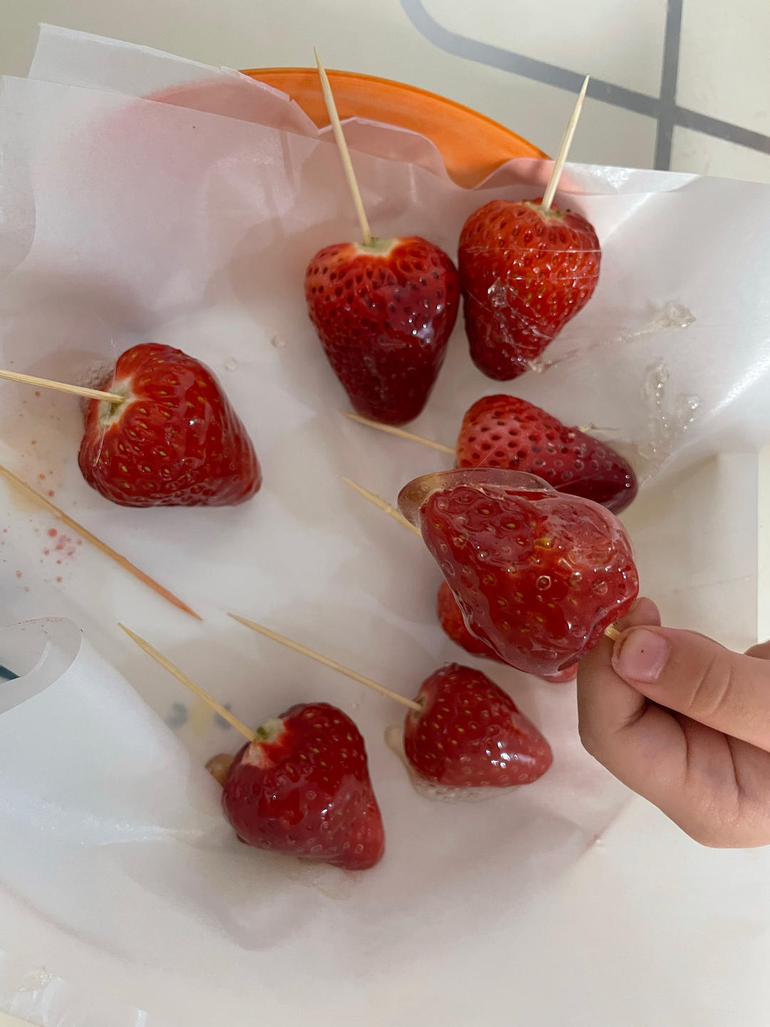 草莓冰糖葫芦🍓