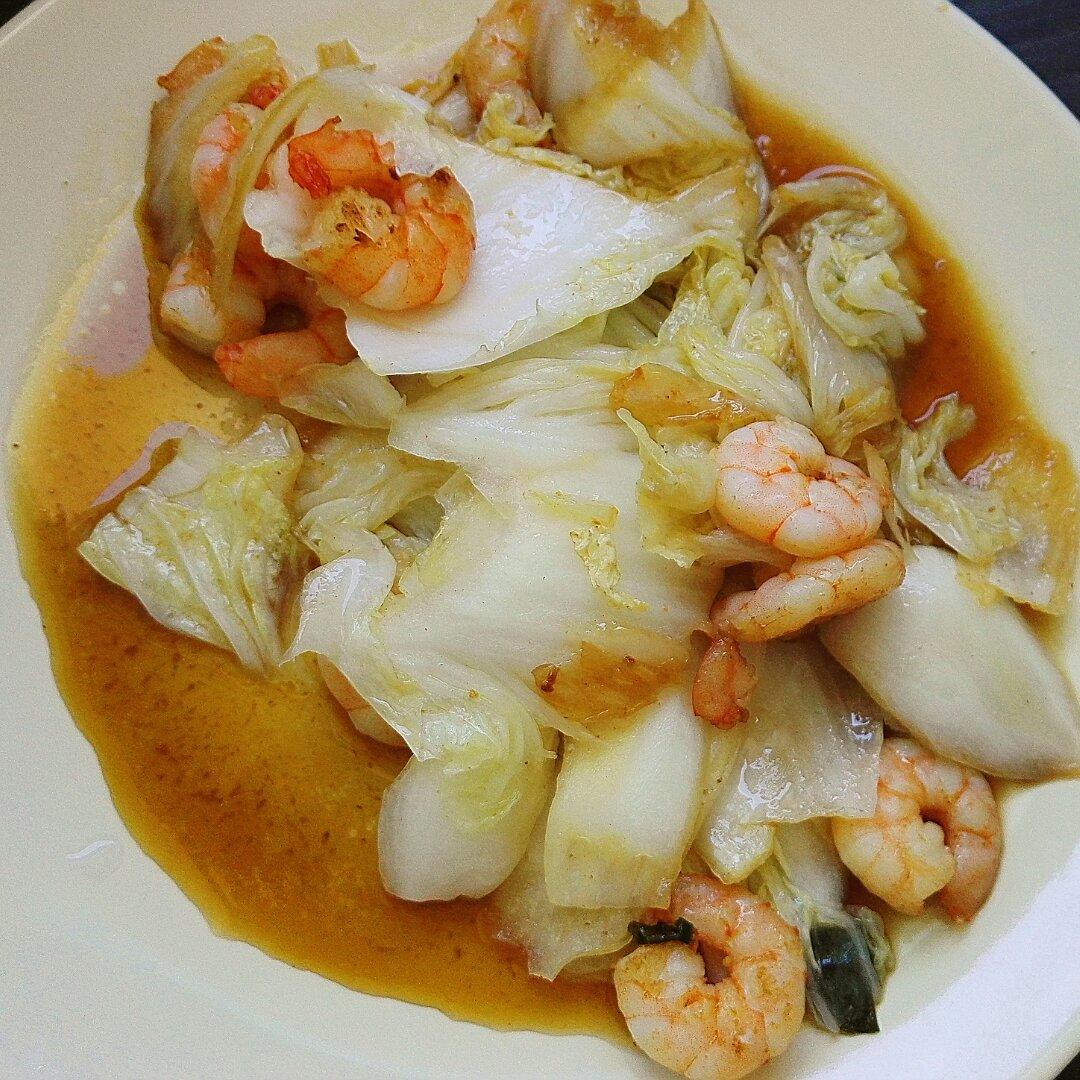 虾仁白菜