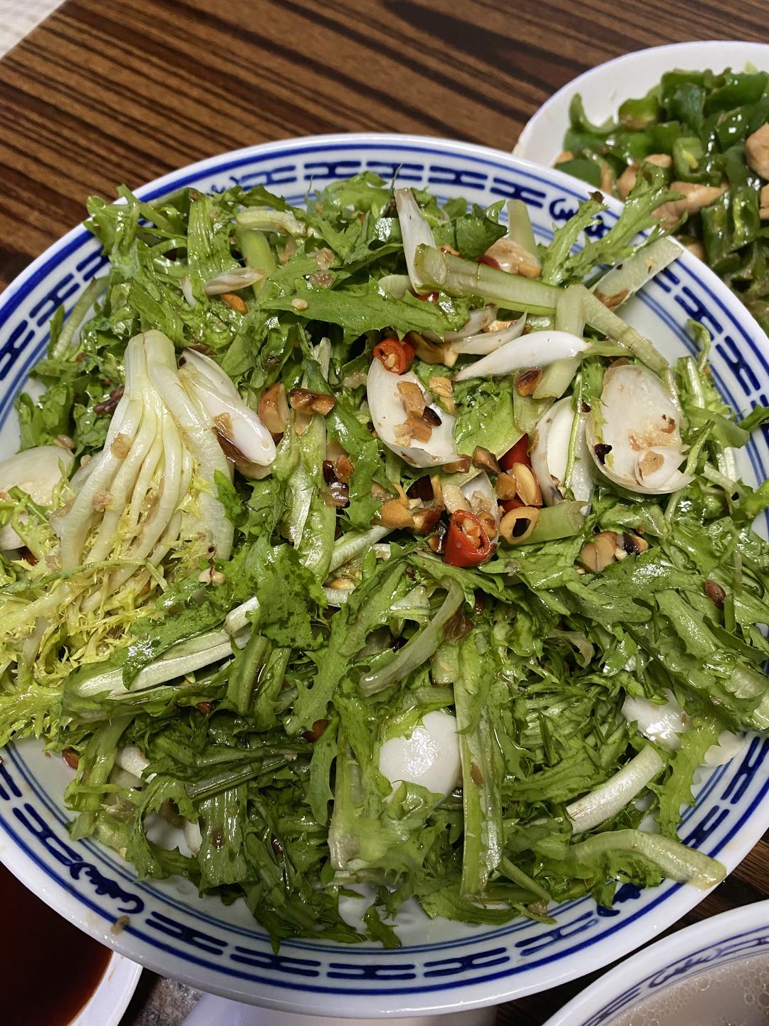 炝拌百合苦菊 bxg版