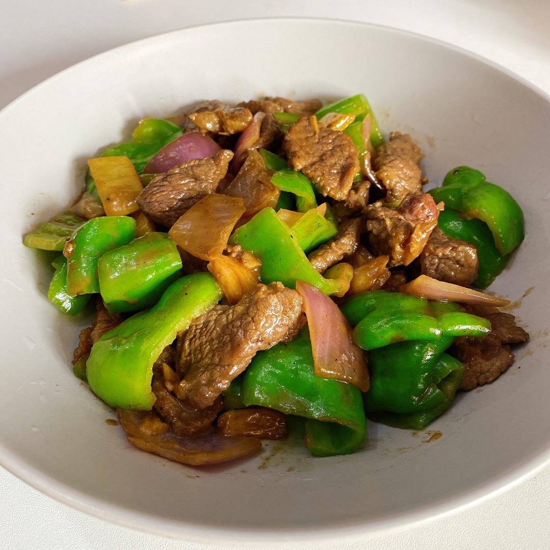 青椒牛肉