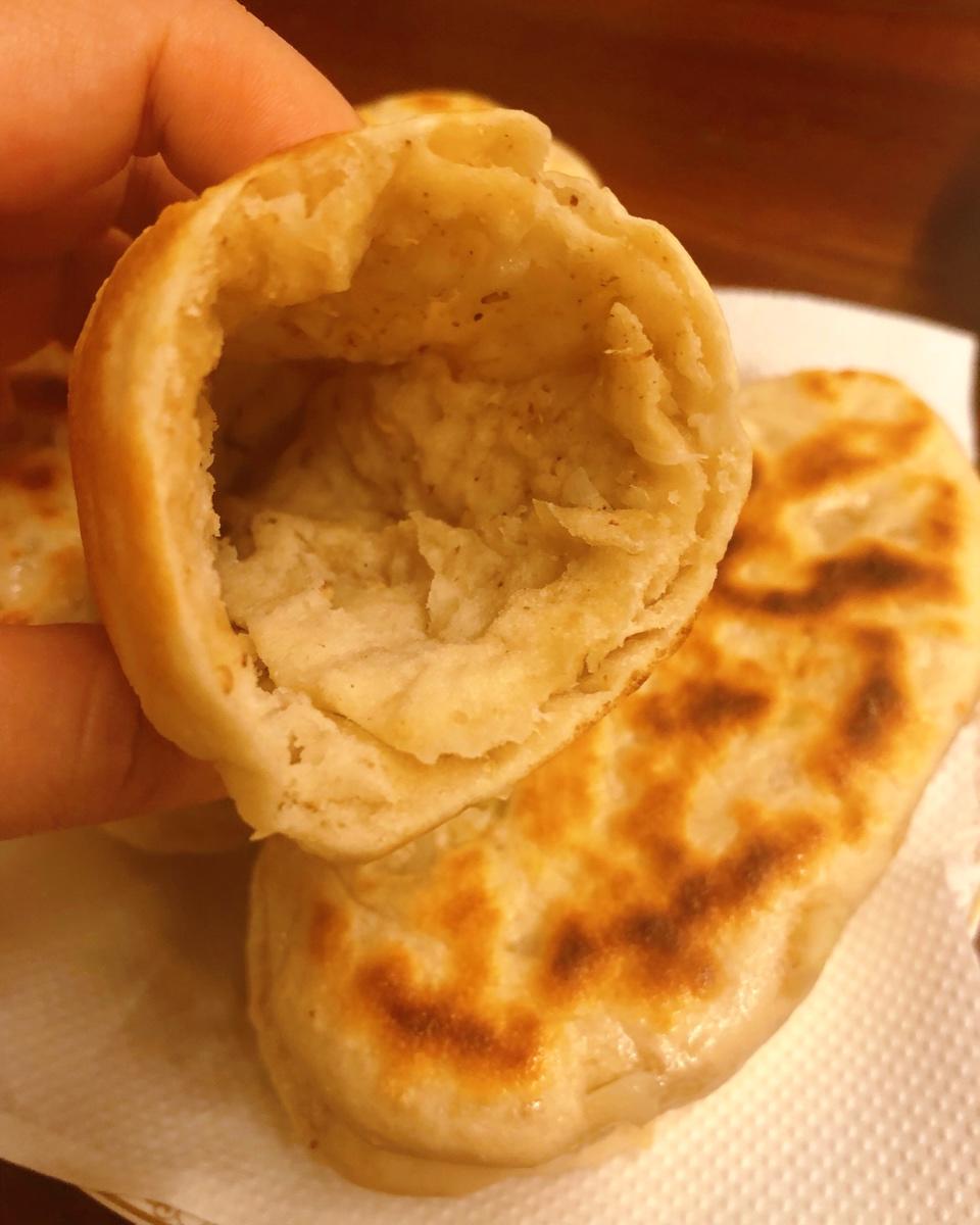 发面牛舌饼
