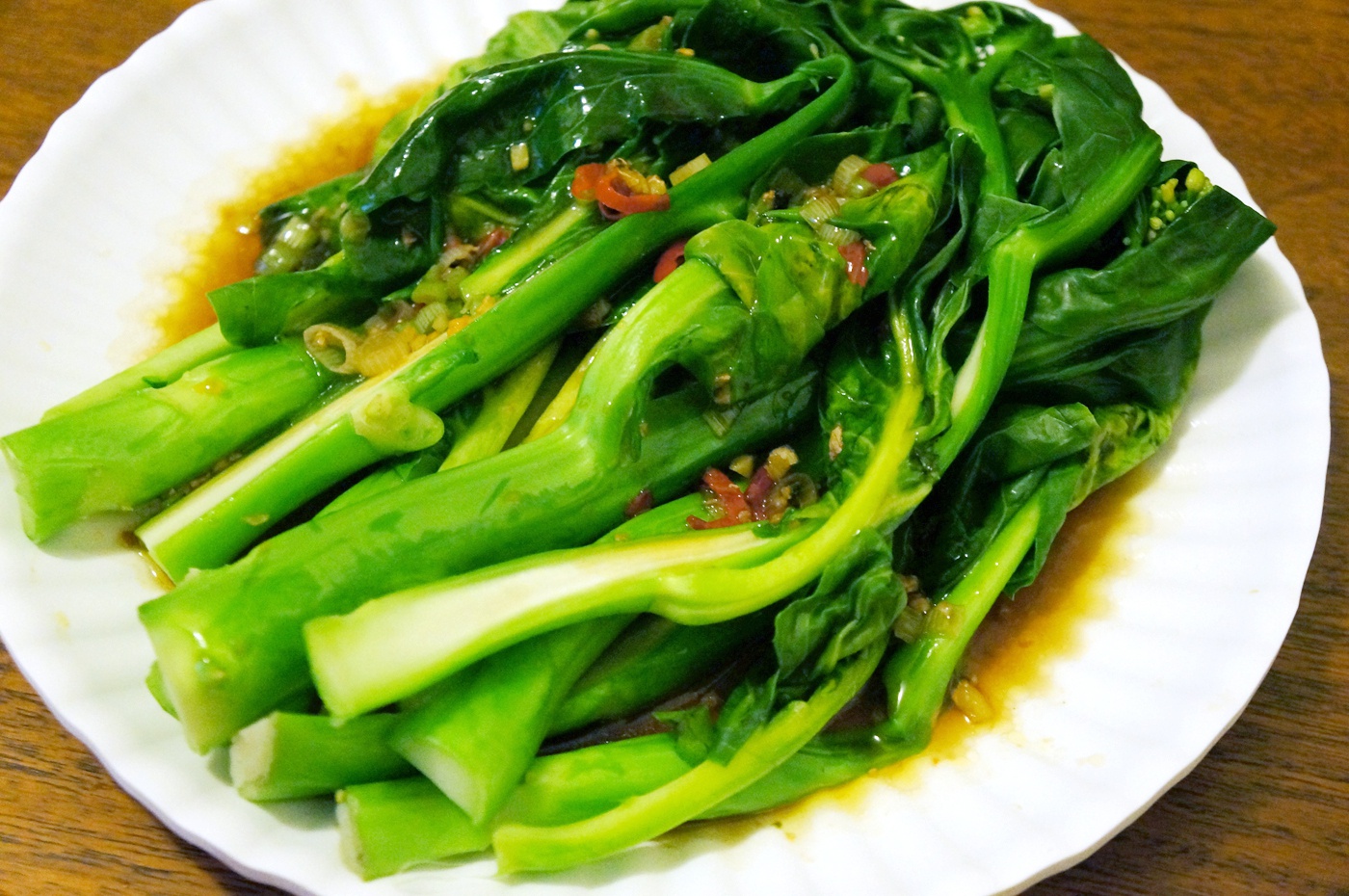 白灼芥兰