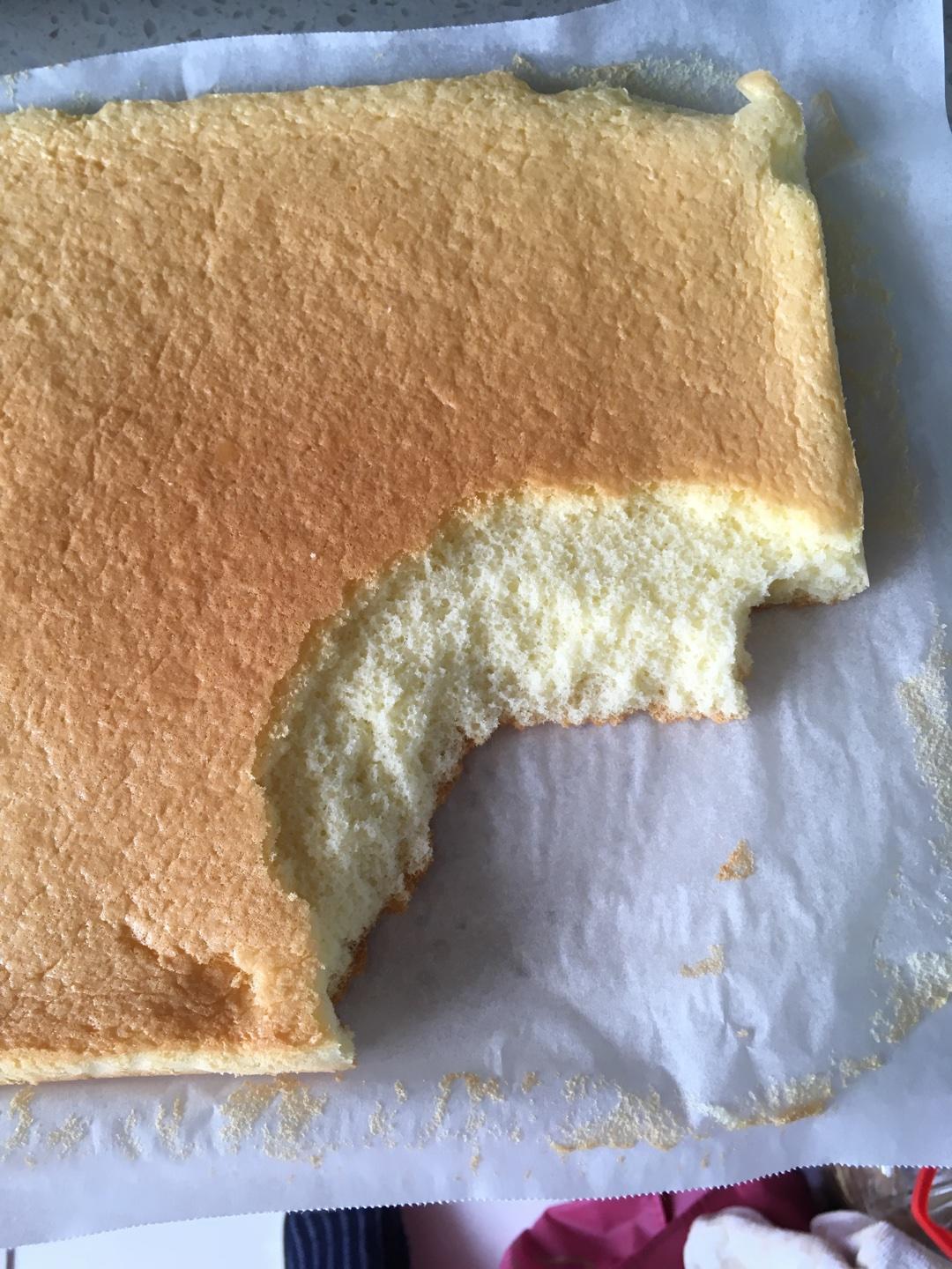 打发失败的蛋白超简易海绵蛋糕的做法步骤图 咪咪a 下厨房