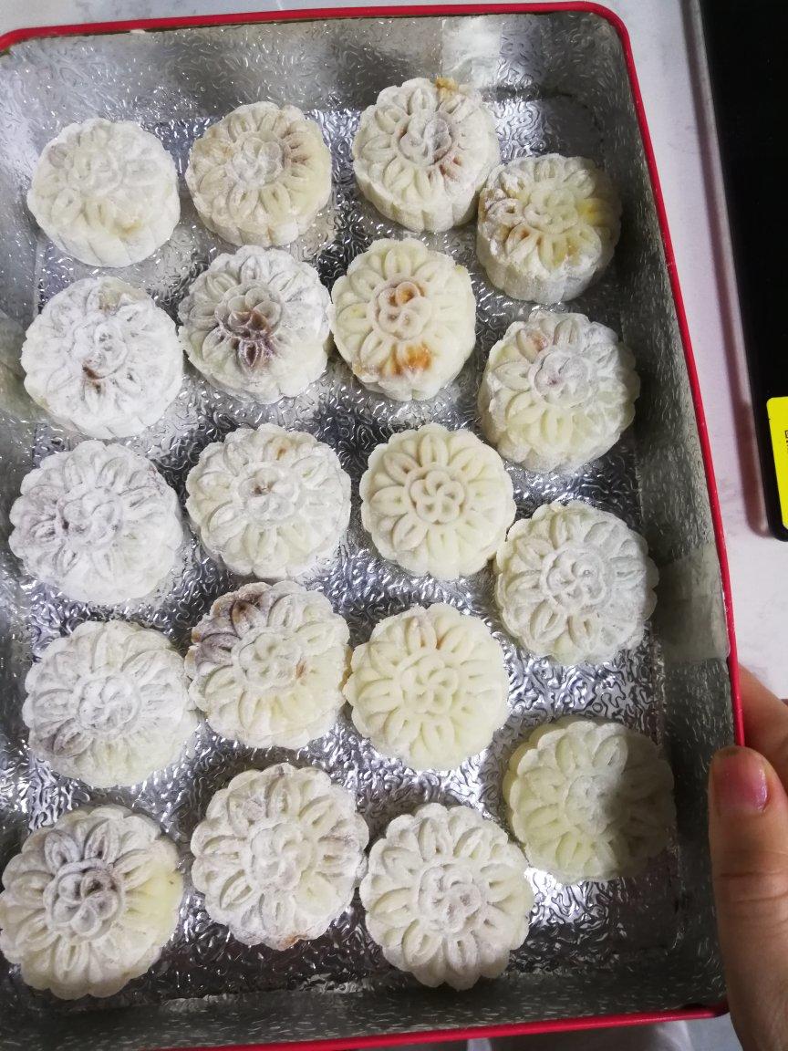 自制冰皮月饼皮