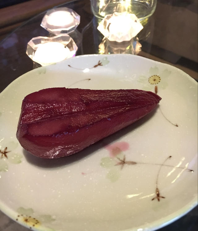 法式红酒炖啤梨