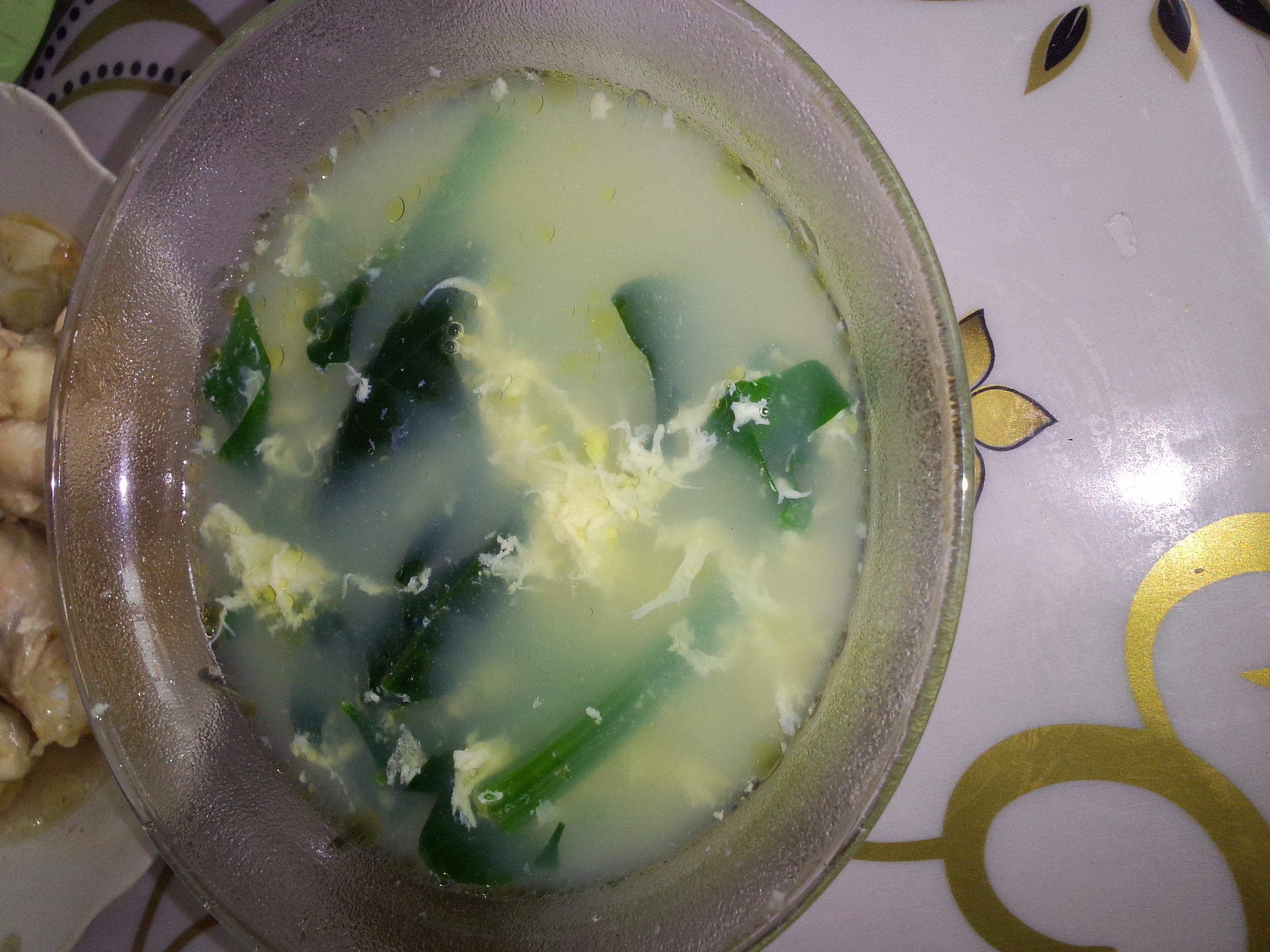 菠菜鸡蛋汤