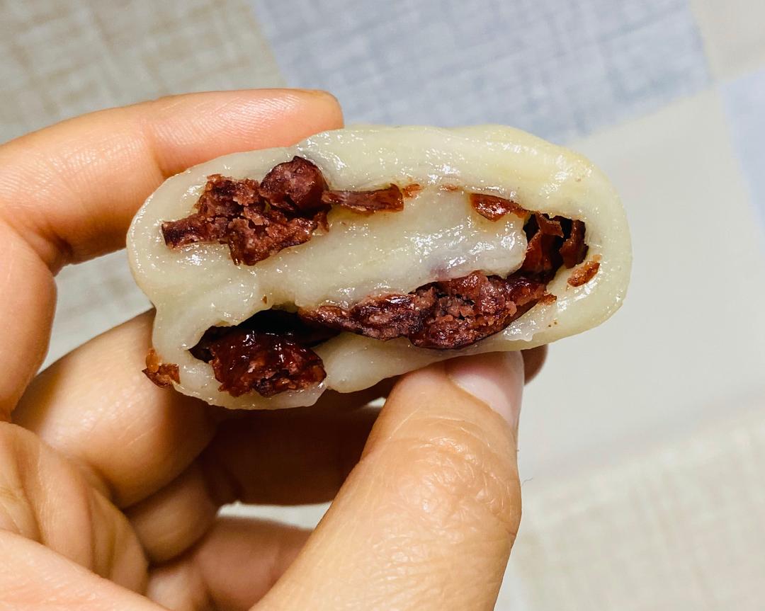 蔓越莓糯米卷(年糕团)的做法