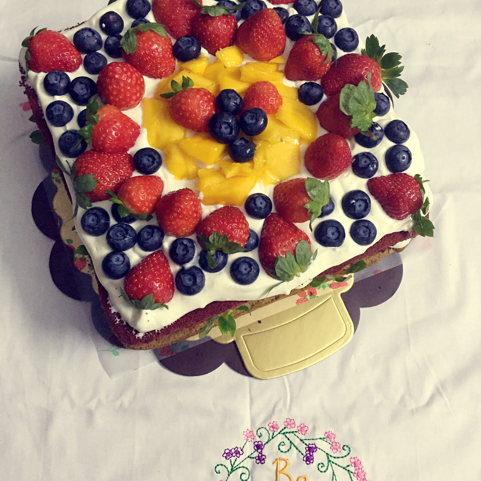 红丝绒戚风蛋糕