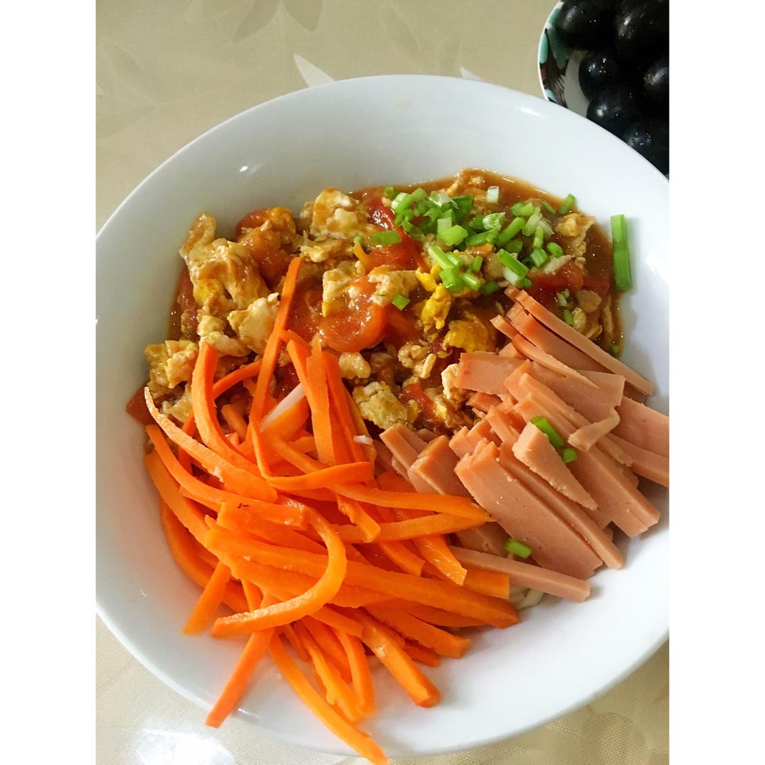 (外婆真传)西红柿打卤面