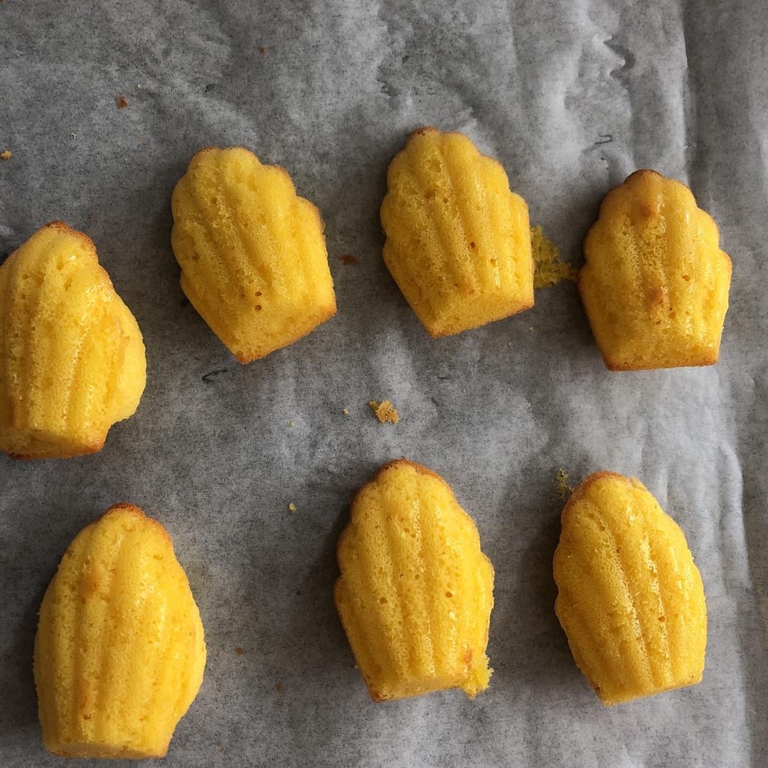 香草牛奶味白嫩小贝壳—玛德琳