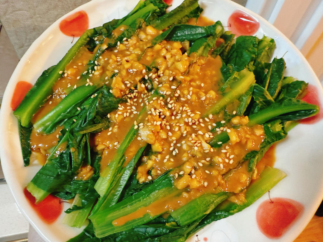 每次做都光盘的麻酱油麦菜