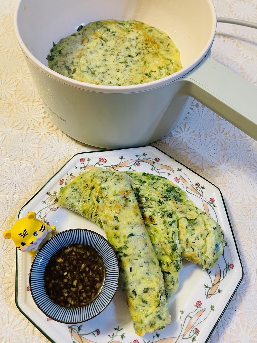 芝麻菜糊塌子的做法