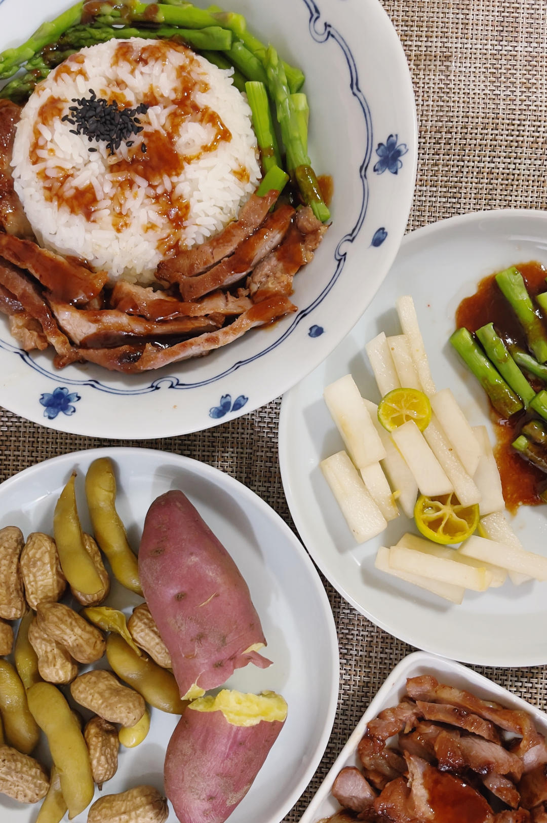 食神里面的黯然销魂饭 叉烧饭