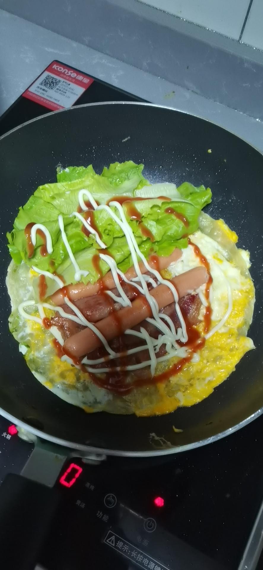 三分钟就可以做好孩子的早餐（手抓饼）