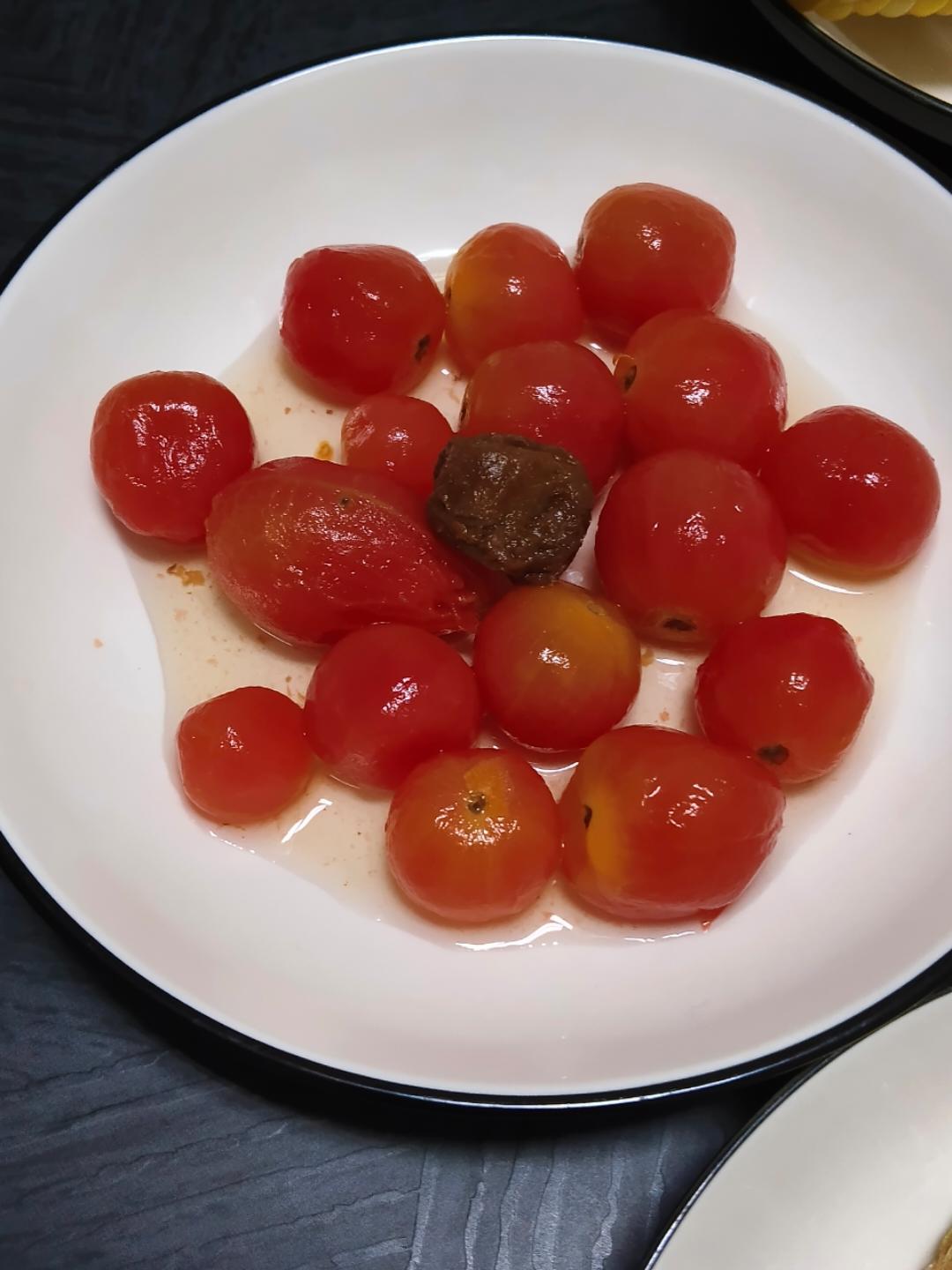 解腻开胃的话梅小番茄