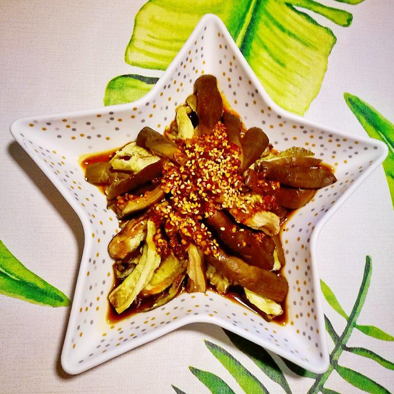 凉拌蒸茄子