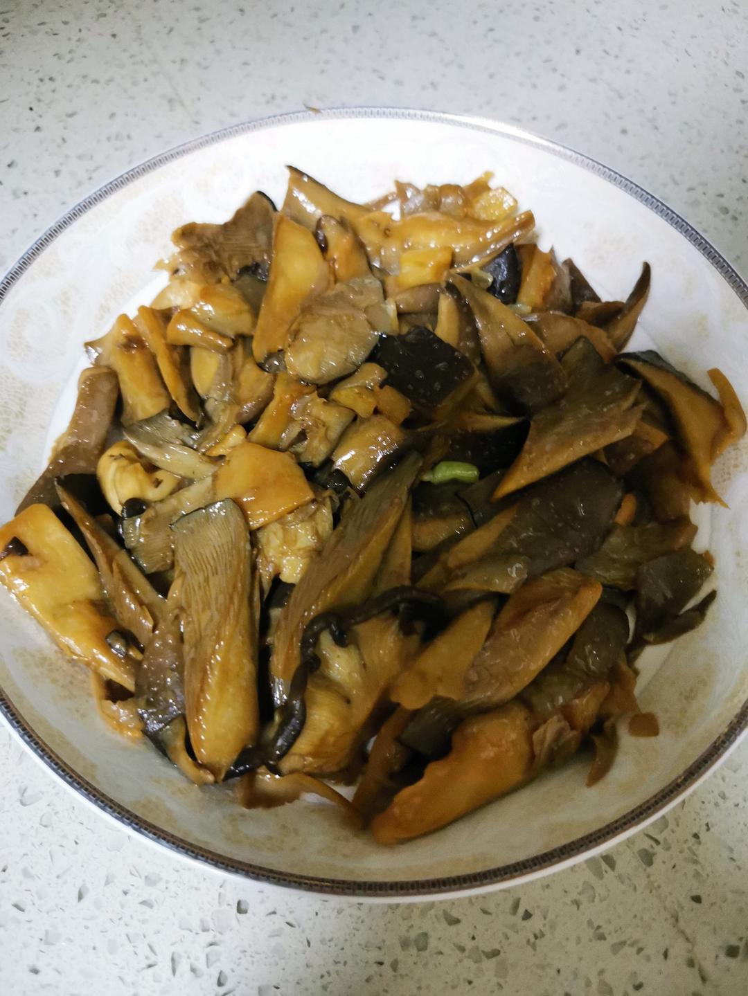 素炒平菇