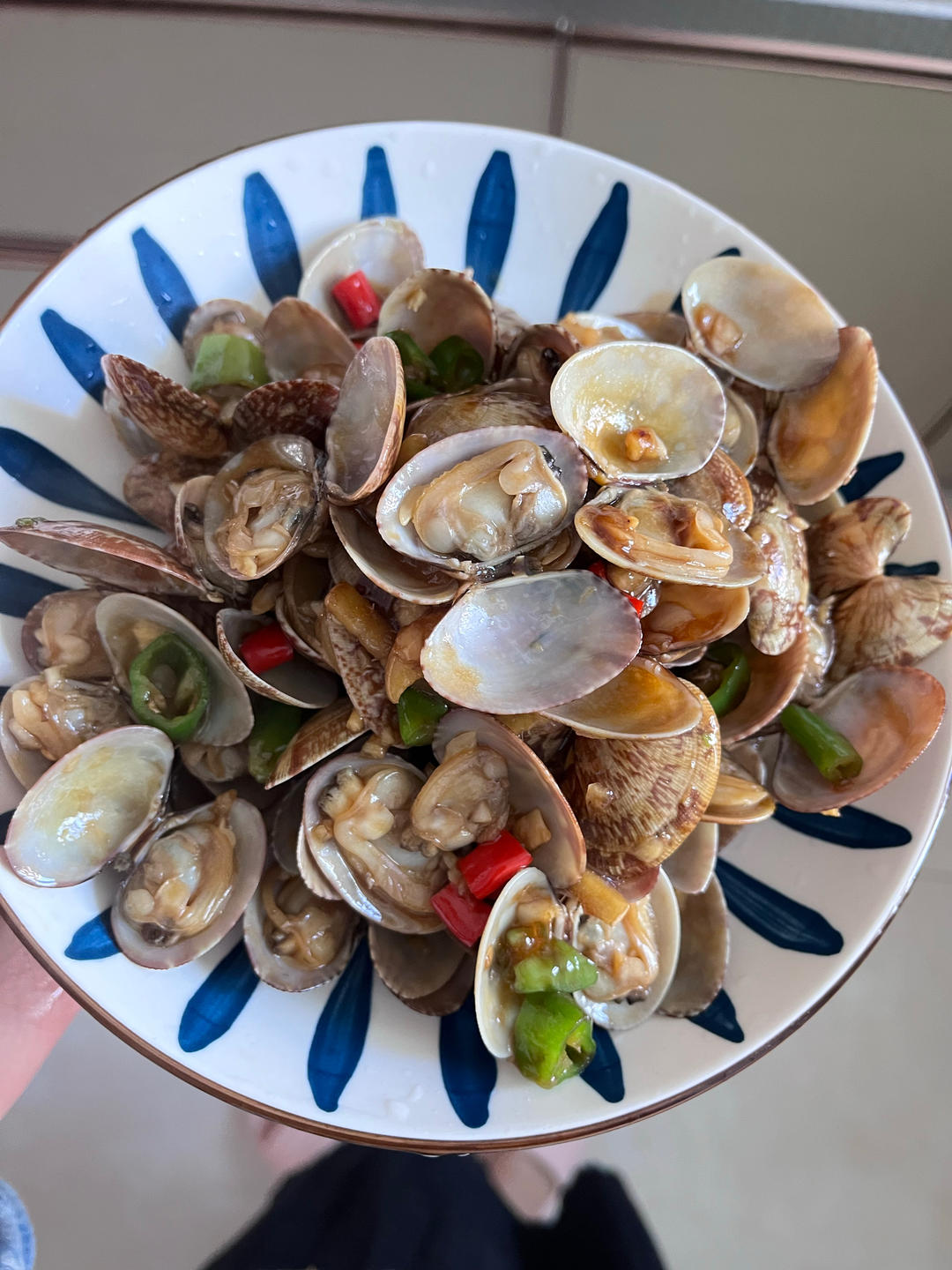 5分钟快手菜❗️秒杀路边摊爆炒花甲～好吃到爆