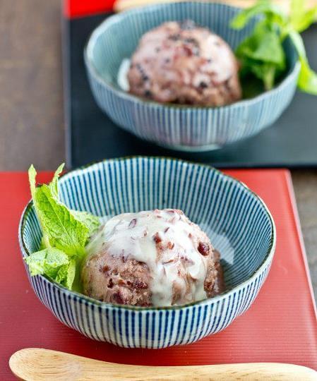 红豆冰淇淋（无奶油）附手动方法的做法