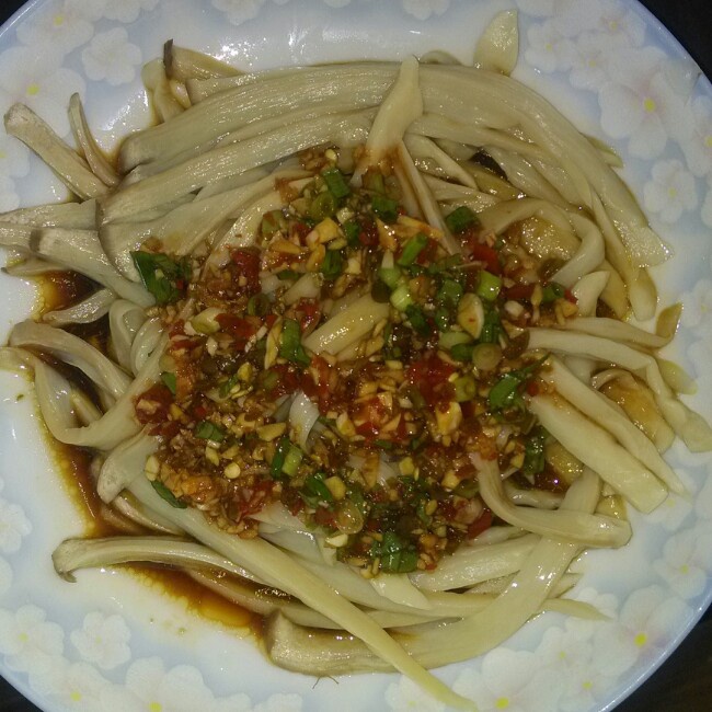 手撕杏鲍菇