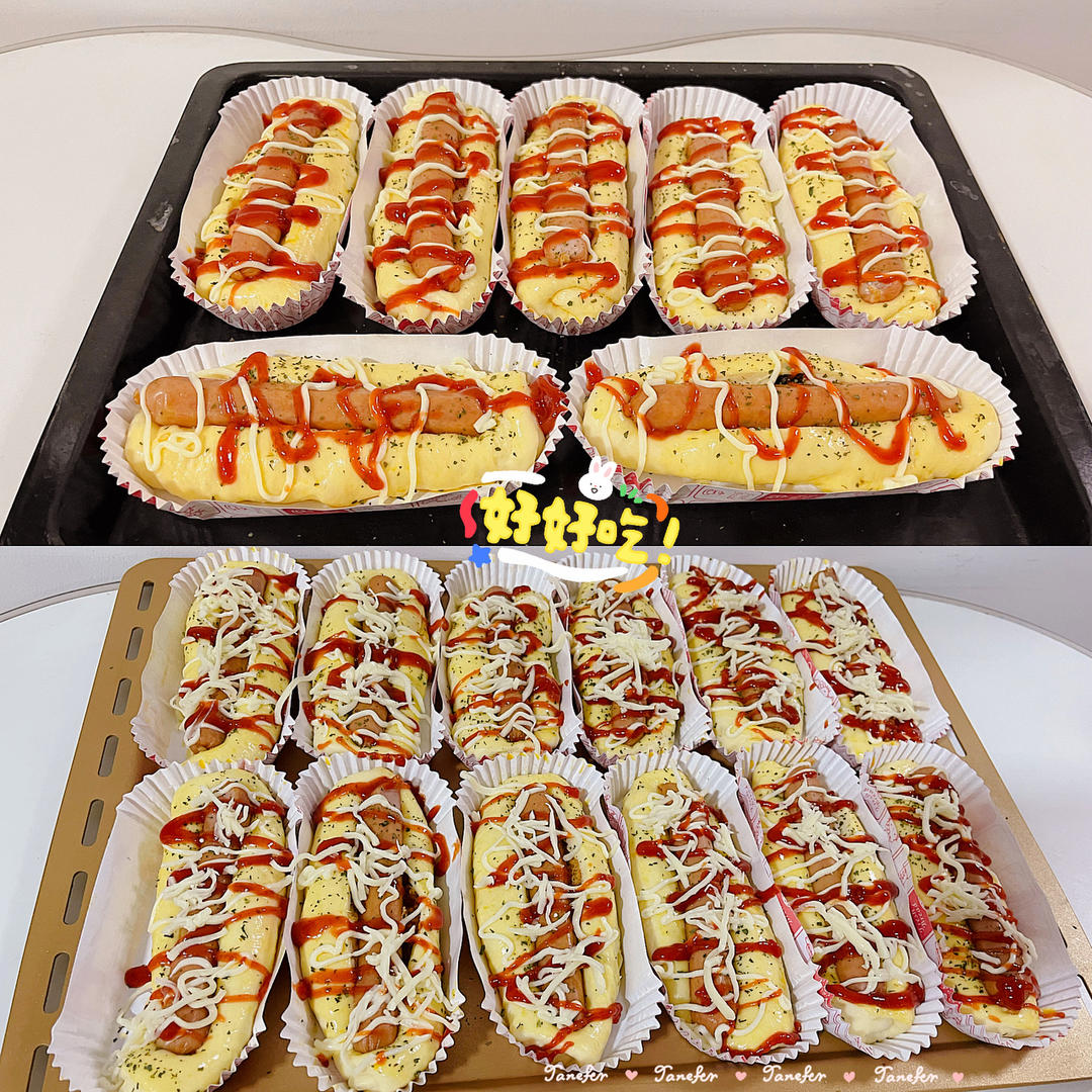 软fufu的经典肉松肠仔包