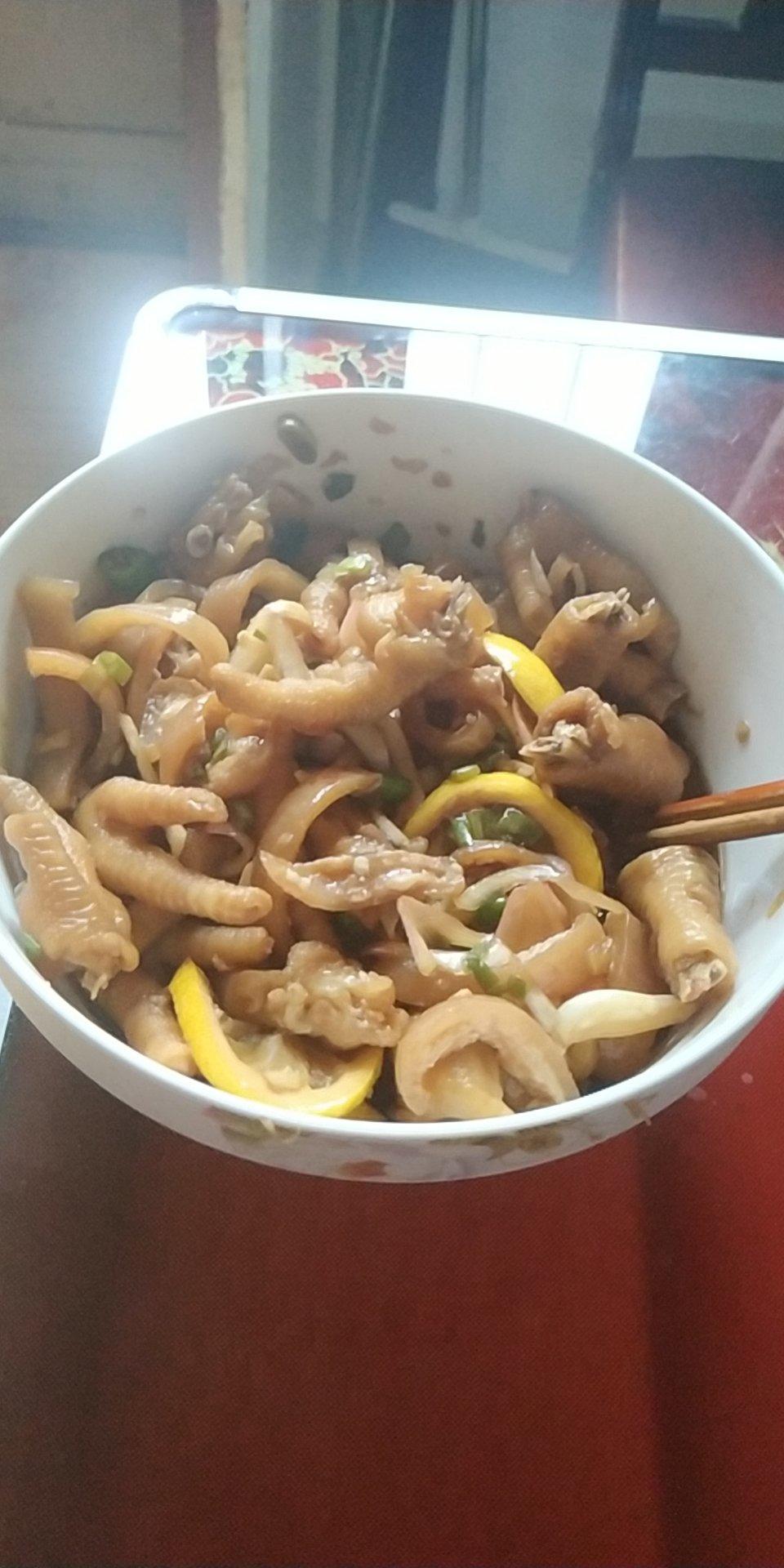 【柠檬酸辣鸡爪】自制超级无敌美味的网红鸡爪