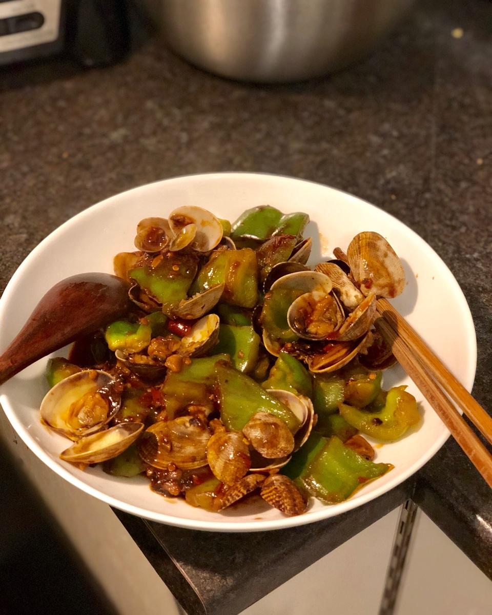 爆炒花蛤