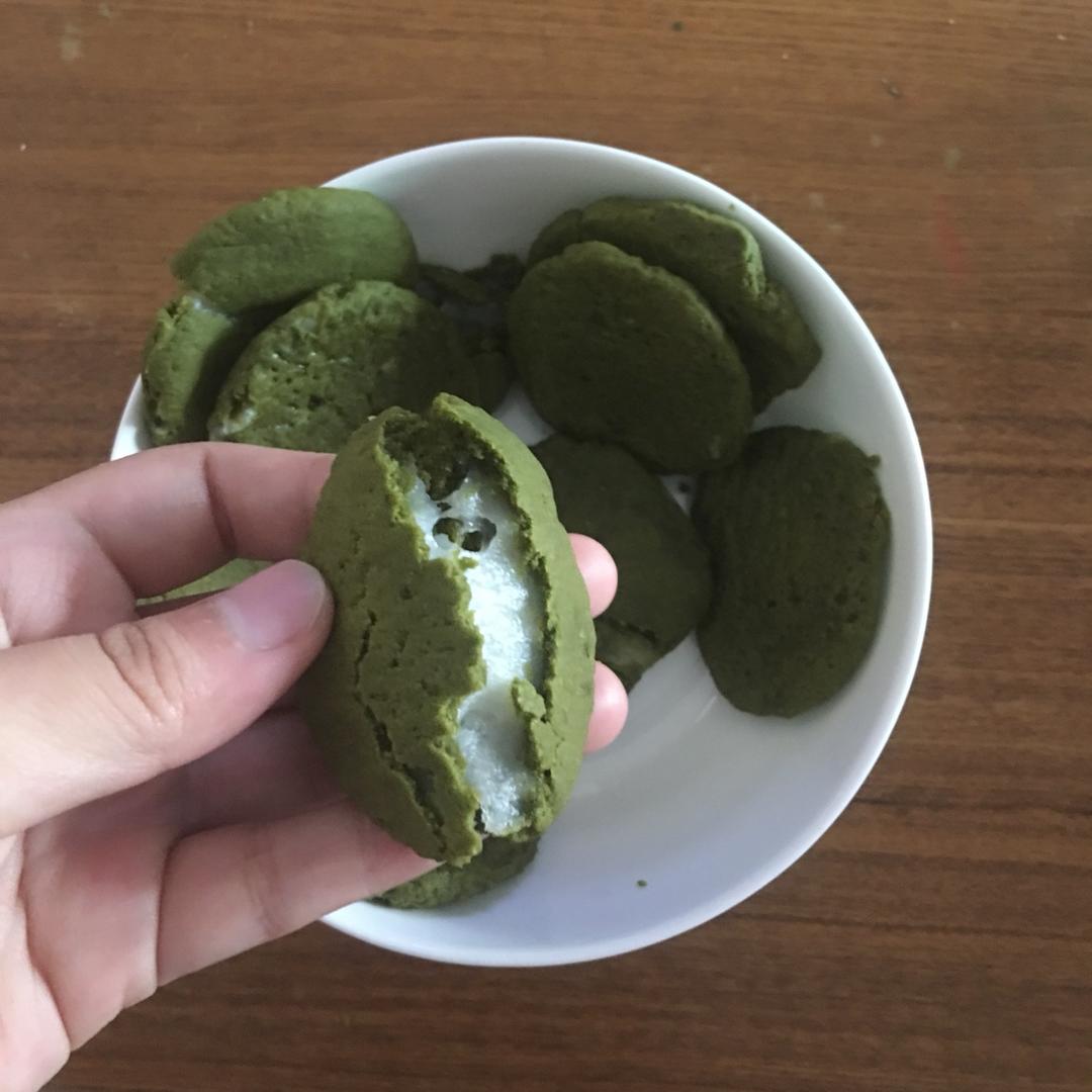 可可/抹茶麻薯夹心软曲奇