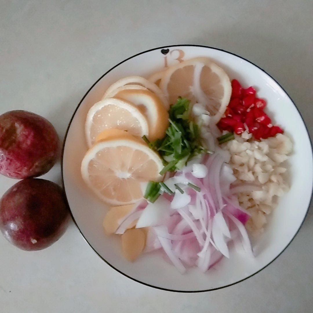 抖音网红百香果柠檬凤爪