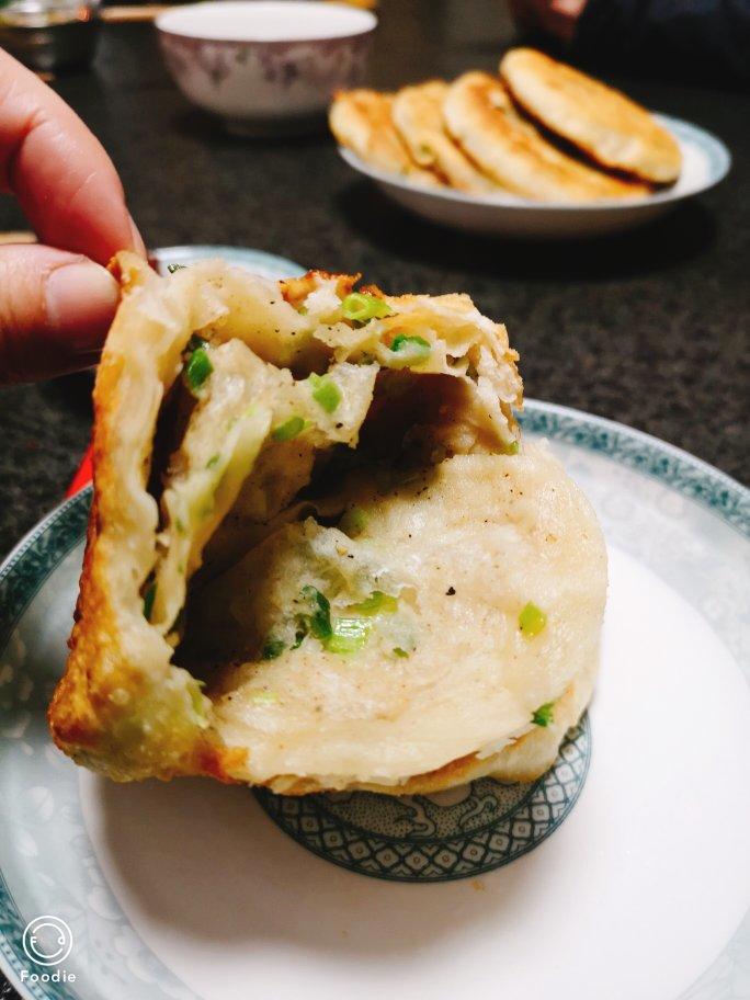 家常香酥葱油饼