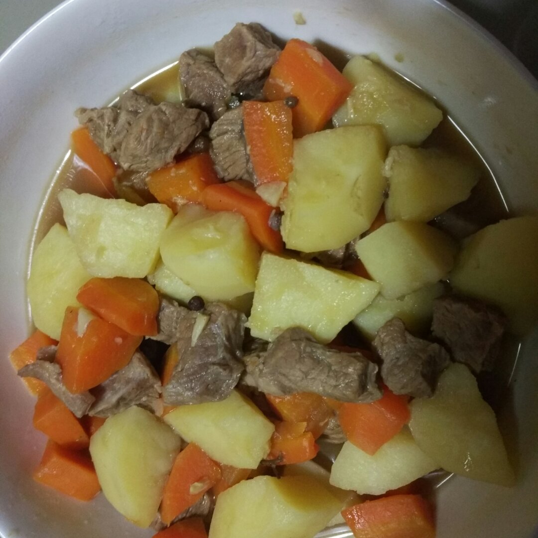 土豆烧牛肉