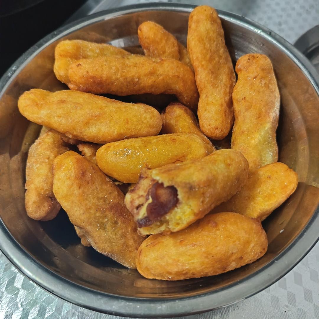 超简单的红糖糯米糍粑