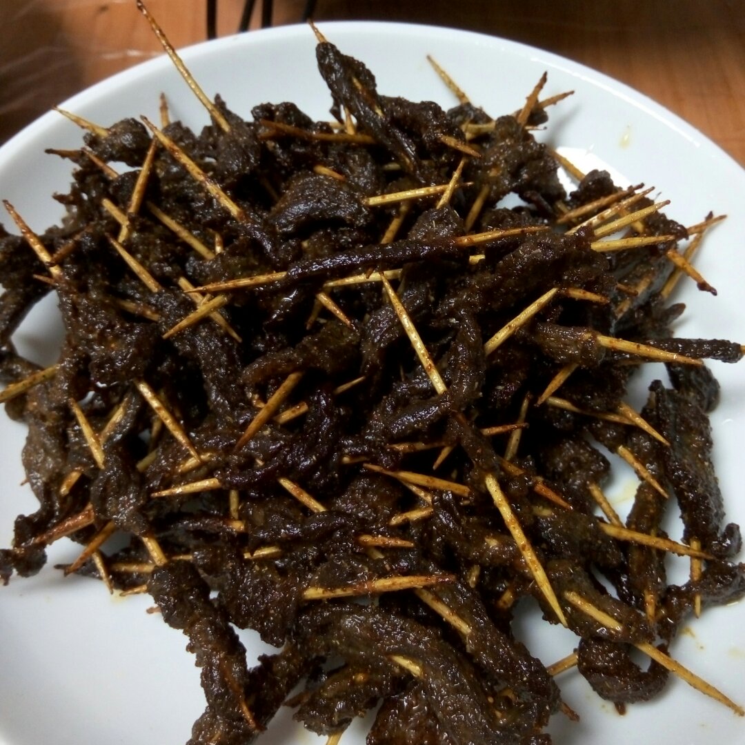 牙签牛肉