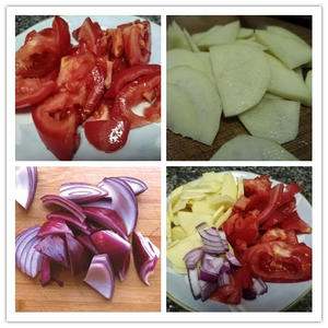 有情有味妈妈菜，西红柿土豆是天生一对的做法 步骤1